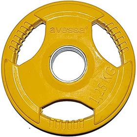Avessa MB-12111 1.25 kg Sarı Olimpik Kauçuk Plaka