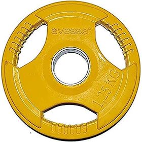 Avessa MB-12111 1.25 kg Sarı Olimpik Kauçuk Plaka