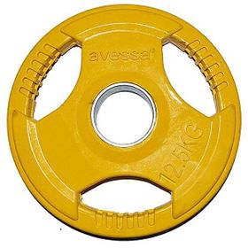 Avessa MB-12111 1.25 kg Sarı Olimpik Kauçuk Plaka