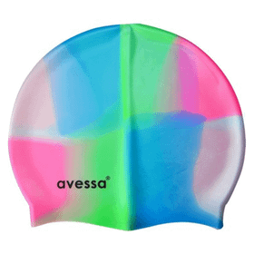Avessa MC105 Pembe-Yeşil Gökkuşağı Silikon Bone