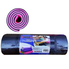 Avessa Pembe Siyah 16 mm Çift Taraflı Pilates Minderi