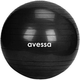Avessa PLT65 65 cm Siyah Pilates Topu