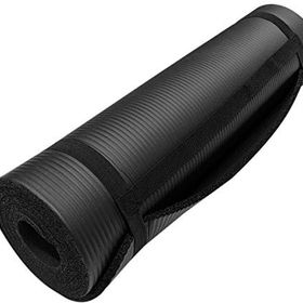 Avessa Siyah 10 mm Yoga Mat Pilates Minderi
