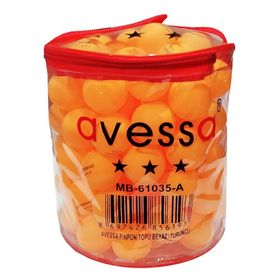 Avessa Turuncu 100 Adet Masa Tenisi Pinpon Topu