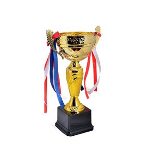 Avessa Y119A ÜCR Siyah 35 cm Zemin Gold Kaplama Kupa ve Madalya