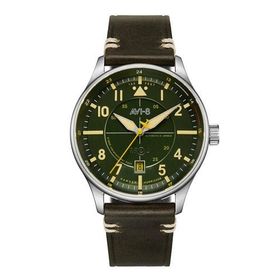 Avi-8 AV-4094-03 Yeşil Çelik Erkek Kol Saati