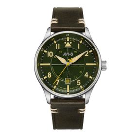 Avi-8 AV-4094-03 Yeşil Çelik Erkek Kol Saati