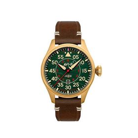 Avi-8 AV-4097-04 Kahverengi Çelik Erkek Kol Saati