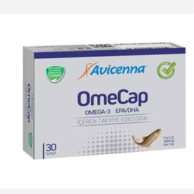 Avicenna Omecap Omega-3 İçeren 30 Kapsül Balık Yağı