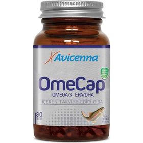 Avicenna Omecap Omega-3 İçeren 80 Kapsül Balık Yağı