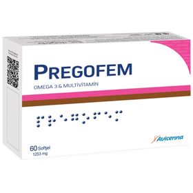 Avicenna Pregofem Omega-3 Multivitamin 60 Kapsül