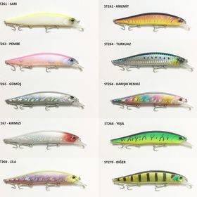 Avmatik 13.5 cm 17 gr Realistic Mg026 Minnow Floating Suni Yem
