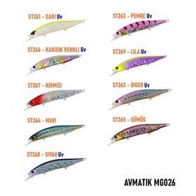 Avmatik 13.5 cm 17 gr Realistic Mg026 Minnow Floating Suni Yem