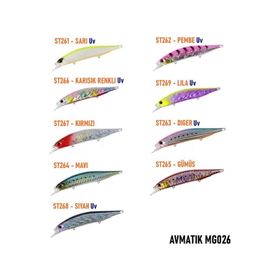 Avmatik 13.5 cm 17 gr Realistic Mg026 Minnow Floating Suni Yem