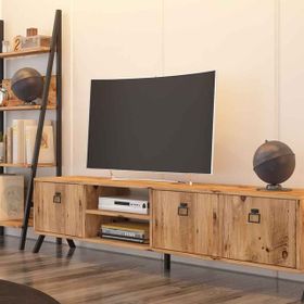 Avmpark Yanke Kahve Tv Ünitesi Kitaplıklı
