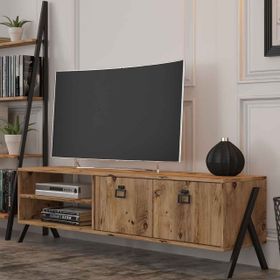 Avmpark Yanke Kahve Tv Ünitesi Kitaplıklı