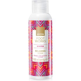 Avon 100 ml Foot Work Winter Portakal ve Tarçın Kokulu Rahatlatıcı Ayak Banyosu