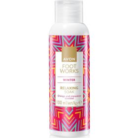 Avon 100 ml Foot Work Winter Portakal ve Tarçın Kokulu Rahatlatıcı Ayak Banyosu