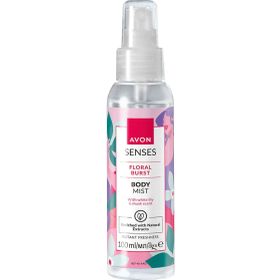 Avon 100 ml Senses Floral Burst Zambak ve Misk Kokulu Vücut Spreyi