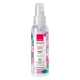 Avon 100 ml Senses Floral Burst Zambak ve Misk Kokulu Vücut Spreyi