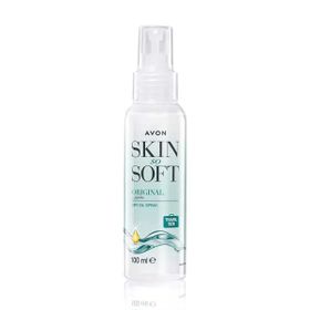 Avon 100 ml Skin So Soft Orijinal Kuru Yağ Vücut Spreyi