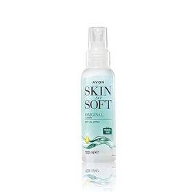 Avon 100 ml Skin So Soft Orijinal Kuru Yağ Vücut Spreyi