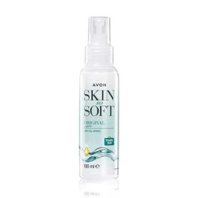 Avon 100 ml Skin So Soft Orijinal Kuru Yağ Vücut Spreyi