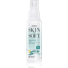 Avon 100 ml Skin So Soft Orijinal Kuru Yağ Vücut Spreyi