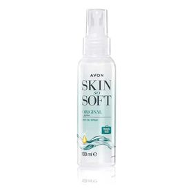 Avon 100 ml Skin So Soft Orijinal Kuru Yağ Vücut Spreyi