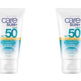 Avon 2 Adet Care Yüz İçin Yağ İçermeyen 50+50 ml Spf 50 Güneş Kremi