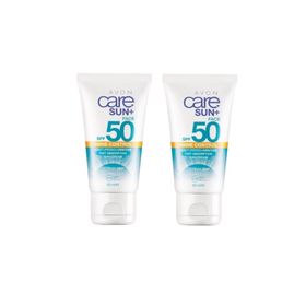 Avon 2 Adet Care Yüz İçin Yağ İçermeyen 50+50 ml Spf 50 Güneş Kremi
