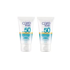 Avon 2 Adet Care Yüz İçin Yağ İçermeyen 50+50 ml Spf 50 Güneş Kremi