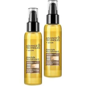 Avon 2x100 ml Advance Techniques Argan Ve Hindistan Cevizi Yağı İçeren Saç Bakım Yağı