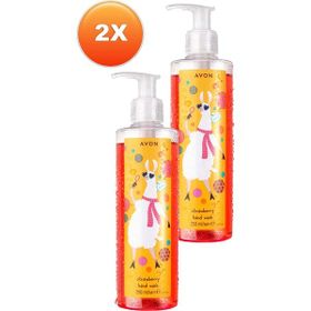 Avon 2x250 ml Lama Dude Naturals Çilek Kokulu Çocuk Sıvı El Sabunu