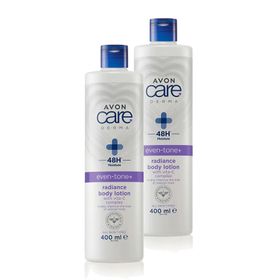 Avon 2x400 ml Care Derma Even Tone Radiance Vita-C Kompleks Vücut Losyonu