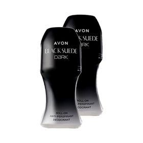 Avon 2x50 ml Black Suede Dark Erkek Roll-On