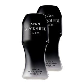 Avon 2x50 ml Black Suede Dark Erkek Roll-On