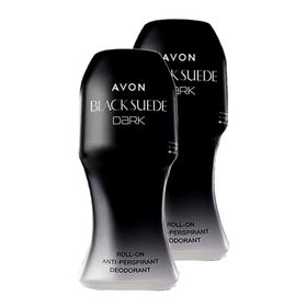 Avon 2x50 ml Black Suede Dark Erkek Roll-On
