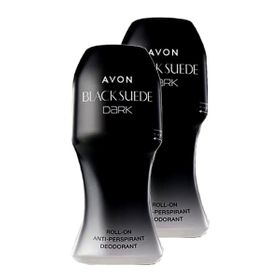 Avon 2x50 ml Black Suede Dark Erkek Roll-On