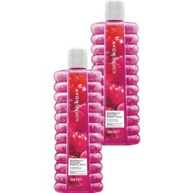 Avon 2x500 ml Raspberry Delight Frambuaz ve Frenk Üzümü Kokulu Banyo Köpüğü