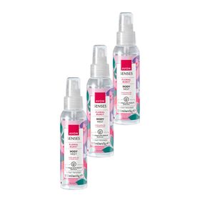 Avon 3x100 ml Senses Floral Burst Zambak ve Misk Kokulu Vücut Spreyi