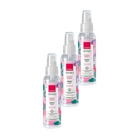 Avon 3x100 ml Senses Floral Burst Zambak ve Misk Kokulu Vücut Spreyi