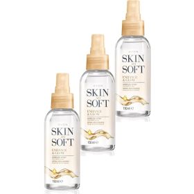 Avon 3x150 ml Skin So Soft Enhance & Glow Nemlendirici Sprey Vücut Yağı