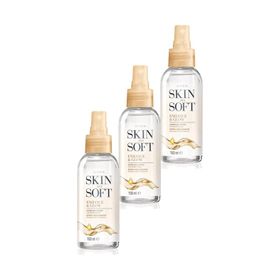Avon 3x150 ml Skin So Soft Enhance & Glow Nemlendirici Sprey Vücut Yağı
