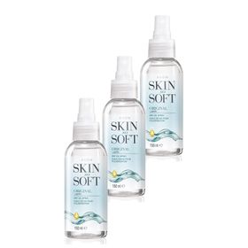 Avon 3x150 ml Skin So Soft Orijinal Kuru Yağ Spreyi