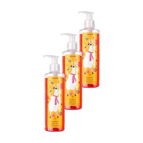 Avon 3x250 ml Lama Dude Naturals Çilek Kokulu Çocuk Sıvı El Sabunu