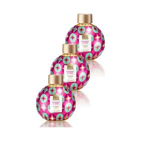 Avon 3x250 ml Raspberry Cassis Ahududu ve Frenk Üzümü Kokulu Banyo Köpüğü