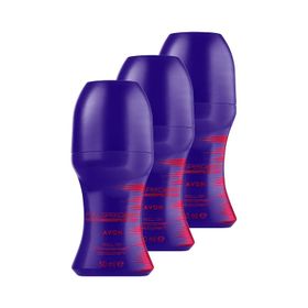 Avon 3x50 ml Full Speed Pulse Erkek Roll-On