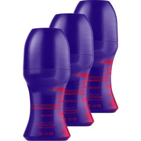Avon 3x50 ml Full Speed Pulse Erkek Roll-On
