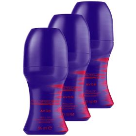Avon 3x50 ml Full Speed Pulse Erkek Roll-On